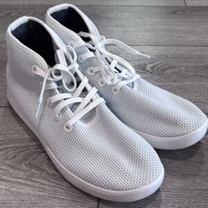 Allbirds Tree Toppers‎ TT Men's 13 Knit Shoes White High Tops Sneakers Lace Up